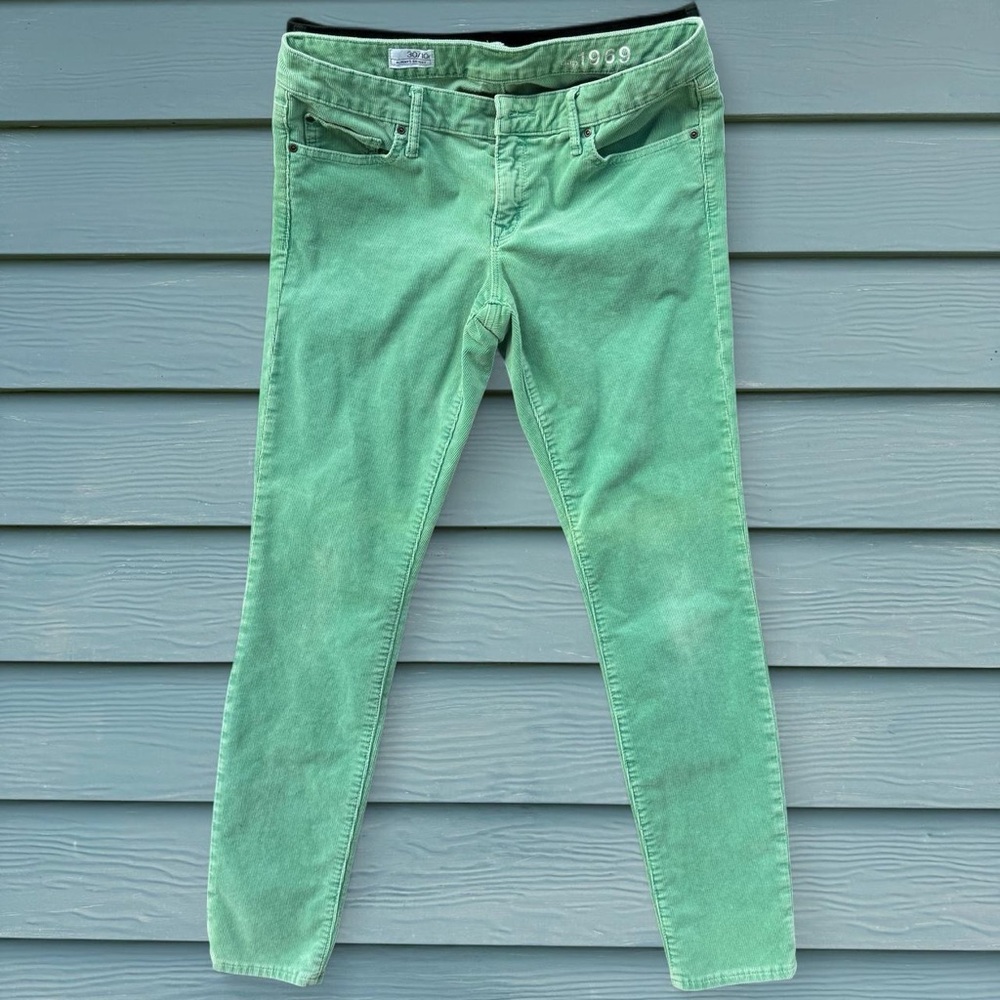 GAP Vibrant Green Always Skinny Jeans
